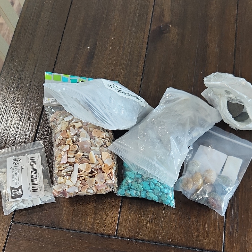Assorted Rocks and Shell Chips